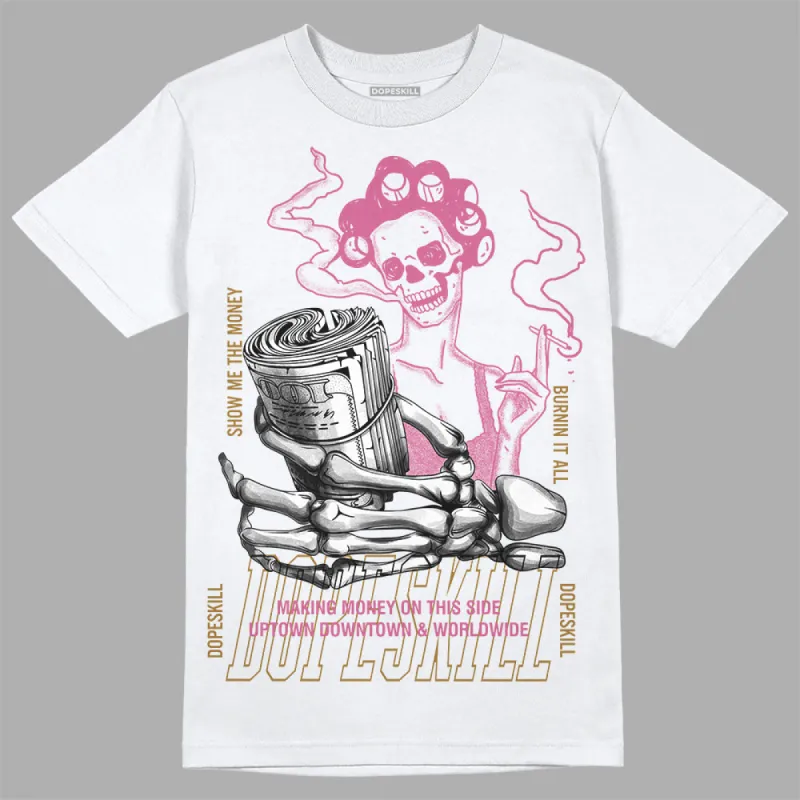 Dunk Bronzine Playful Pink Coconut Milk DopeSkill T-Shirt Show Me The Money Graphic sold by DopeSkill