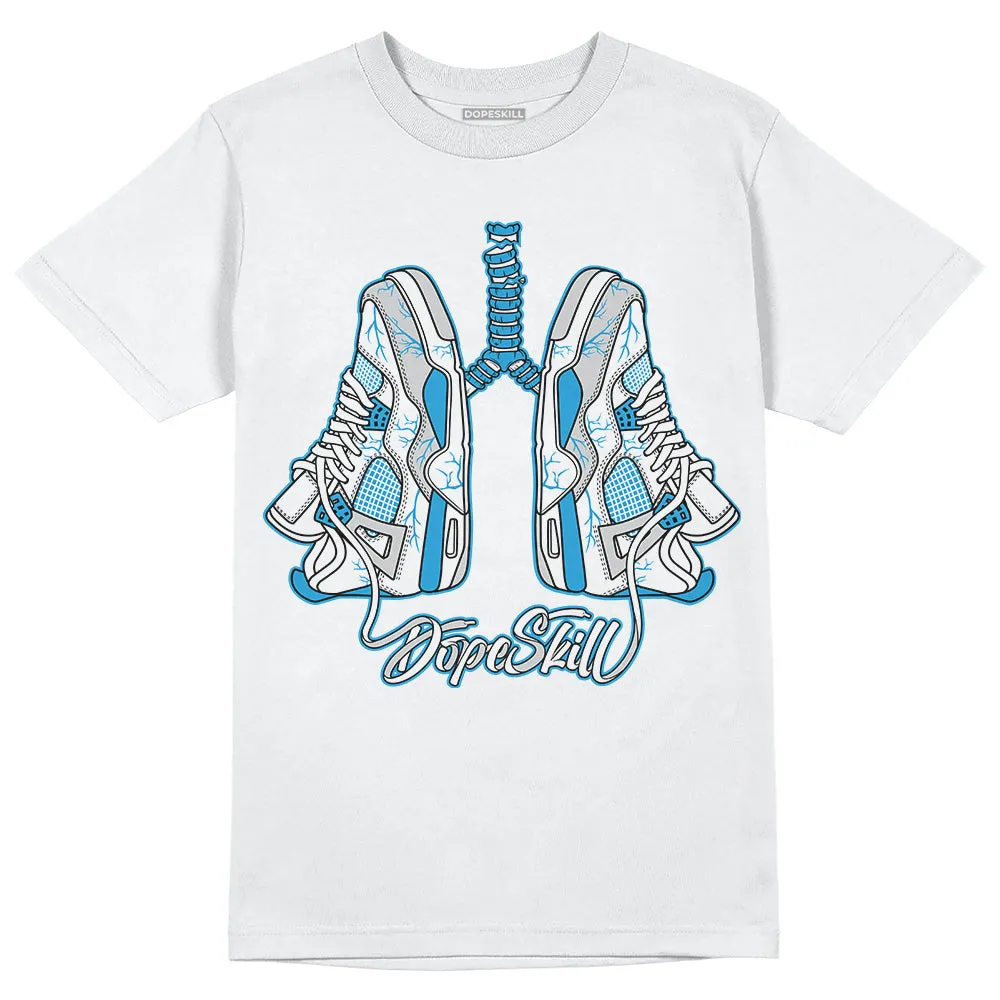 Military Blue 4s DopeSkill T-Shirt Breathe Graphic sold by DopeSkill