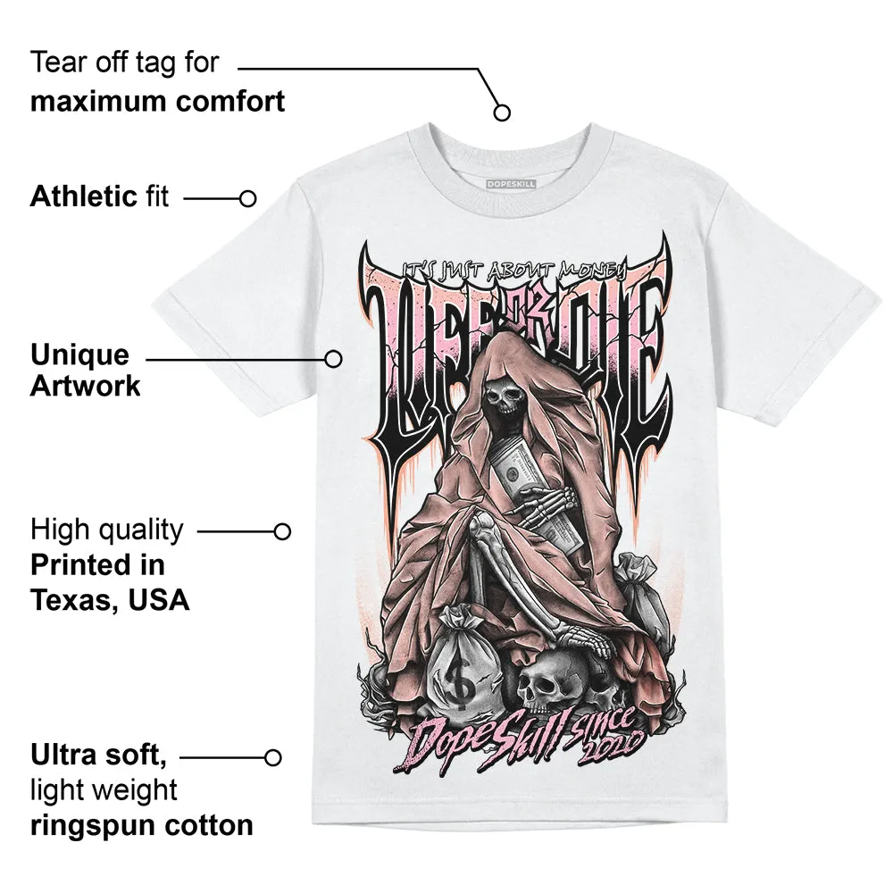 Legend Pink 11s DopeSkill T-Shirt Life or Die Graphic sold by DopeSkill product image thumbnail 3