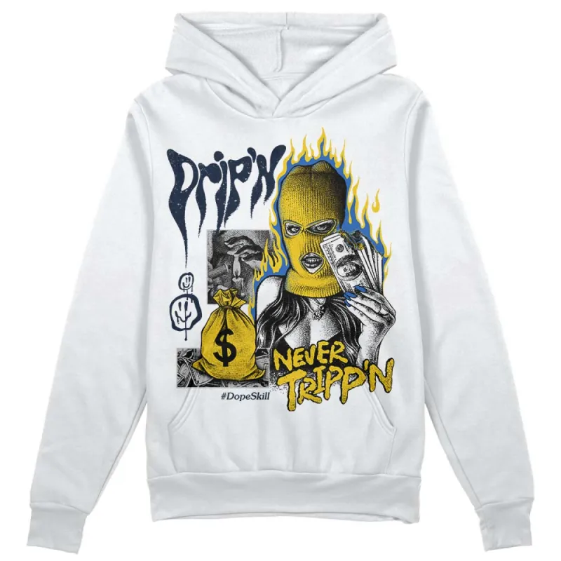 Michigan Dunks DopeSkill Hoodie Sweatshirt Drip'n Never Tripp'n Graphic sold by DopeSkill