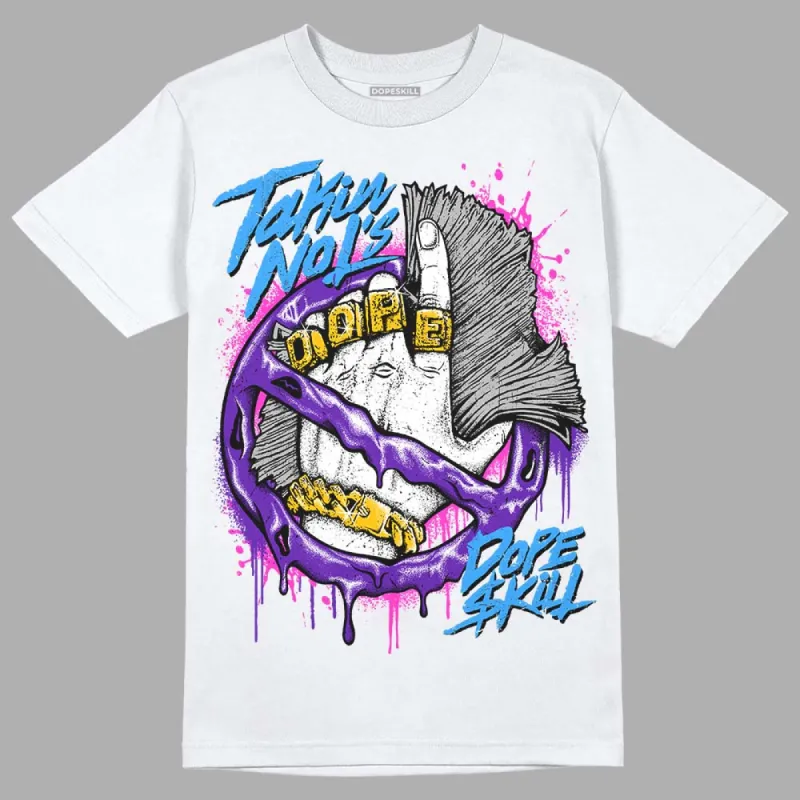 Dunk Purple Championship Court White DopeSkill T-Shirt Takin No L's Graphic sold by DopeSkill