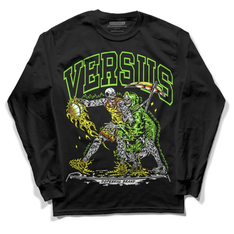 Neon Green Collection DopeSkill Long Sleeve T-Shirt VERSUS Graphic sold by DopeSkill