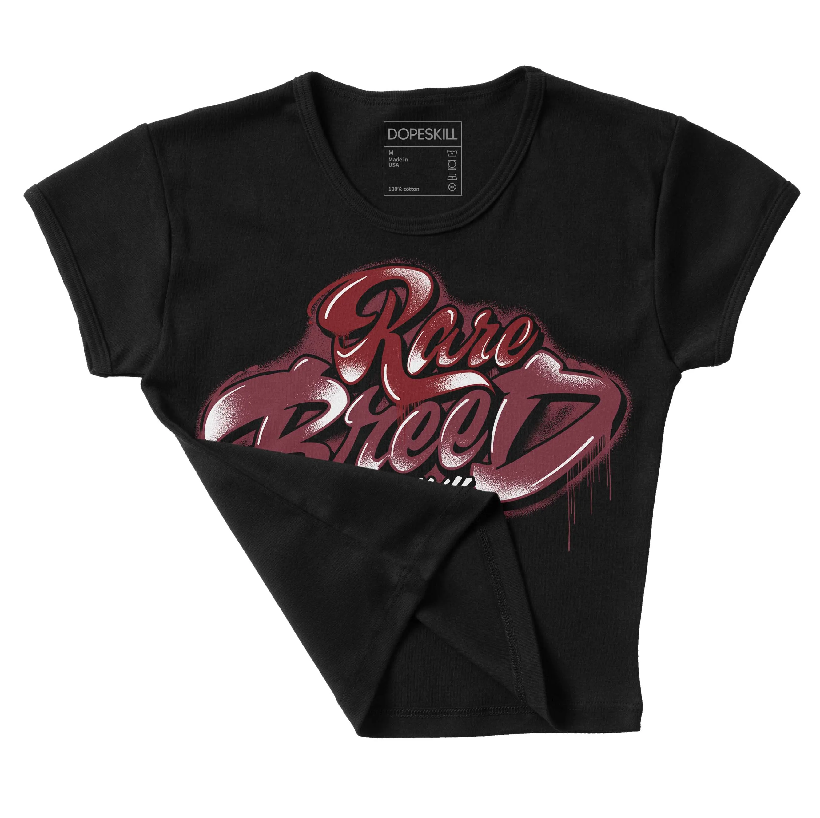 Team Red 1s DopeSkill Women's Crop Top Rare Breed Type Graphic sold by DopeSkill product image thumbnail 4
