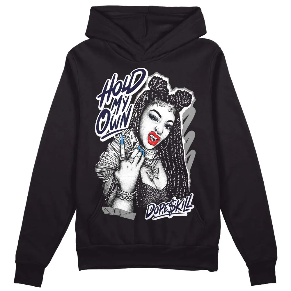 Midnight Navy 3s DopeSkill Hoodie Sweatshirt New H.M.O Graphic sold by DopeSkill product image thumbnail 2