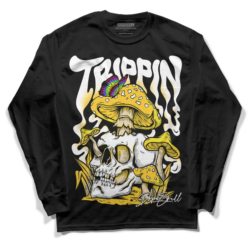 Vivid Sulfur 4s DopeSkill Long Sleeve T-Shirt Trippin Graphic sold by DopeSkill product image thumbnail 2