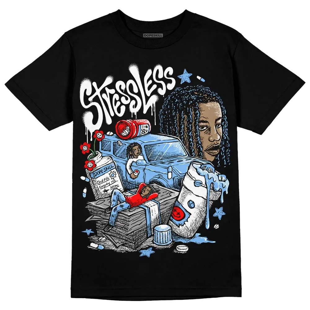 University Blue Collection DopeSkill T-Shirt Stressless Graphic sold by DopeSkill product image thumbnail 2