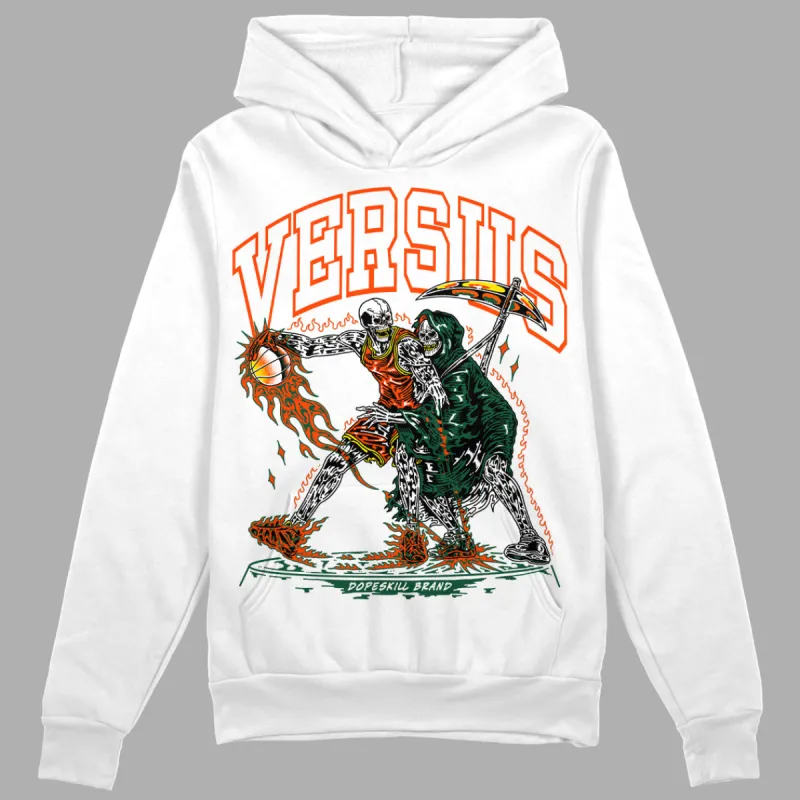 Dunk Team Dark Green Orange DopeSkill Hoodie Sweatshirt VERSUS Graphic sold by DopeSkill