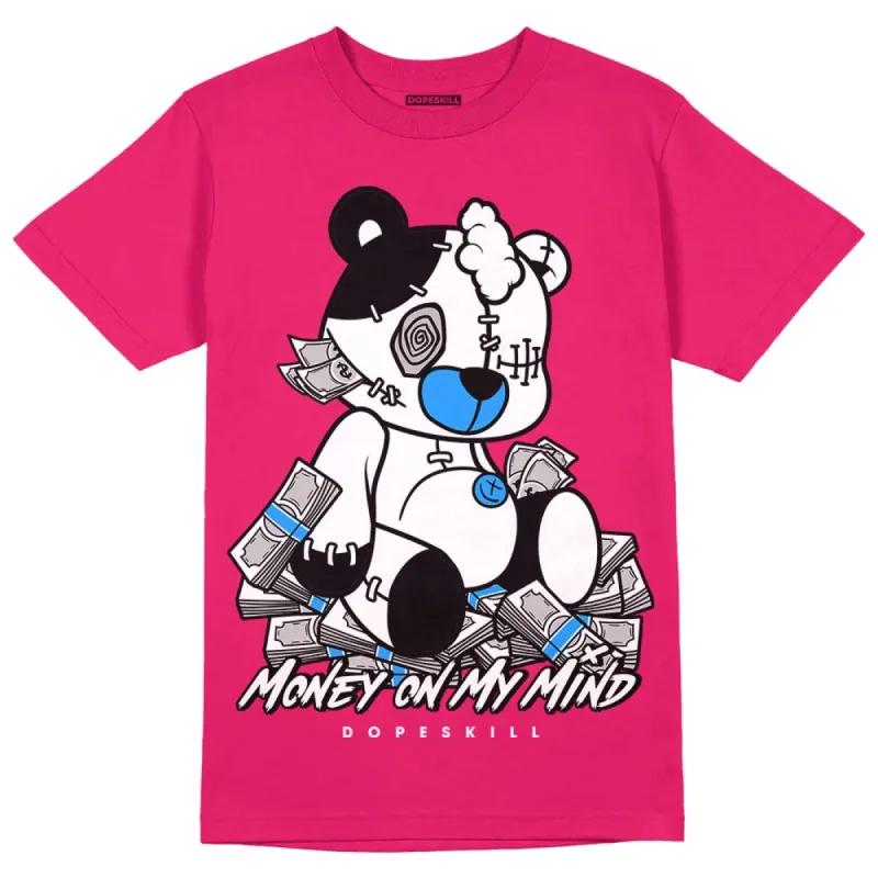 Dunk Obsidian Fierce Pink DopeSkill Pink T-Shirt MOMM Bear Graphic sold by DopeSkill