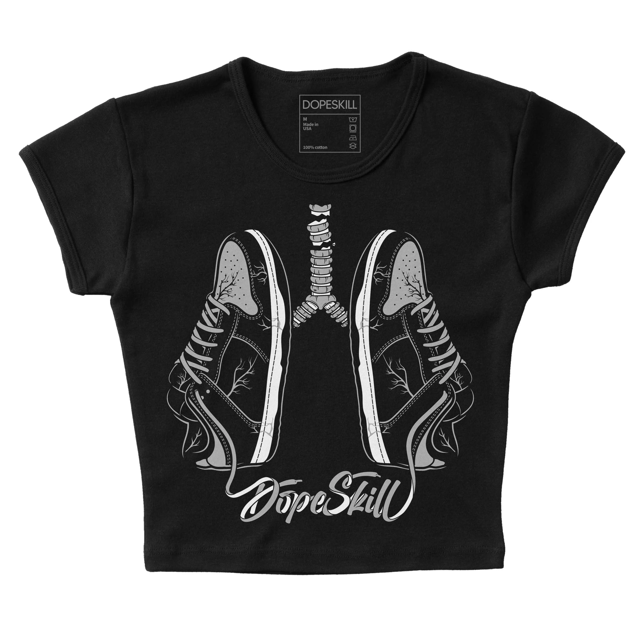 Shadow 1s DopeSkill Women's Crop Top Breathe Graphic sold by DopeSkill