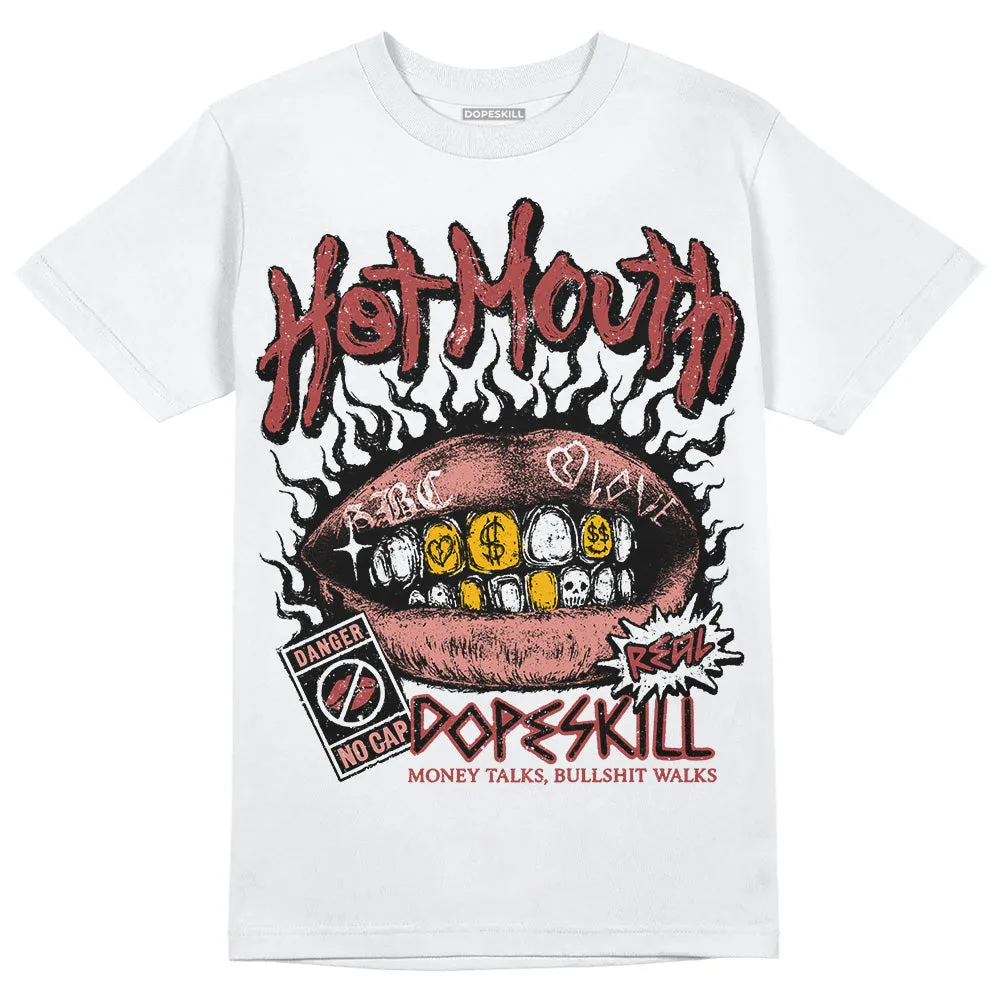 Dune Red 13s DopeSkill T-Shirt Hot Mouth Graphic sold by DopeSkill