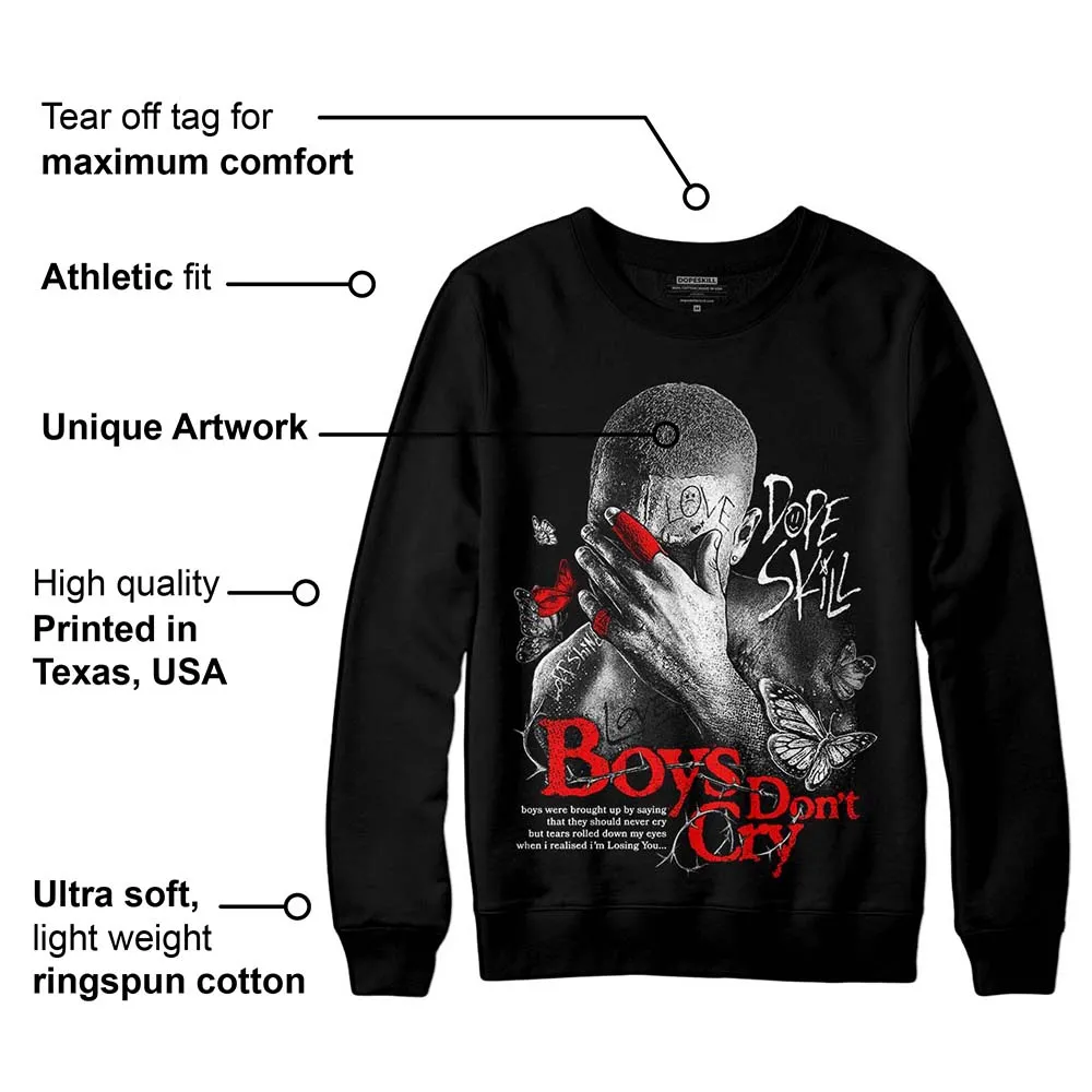 Shadow 1s DopeSkill Sweatshirt Boys Don't Cry Graphic sold by DopeSkill product image thumbnail 3