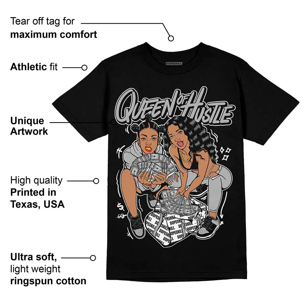 Shadow 1s DopeSkill T-Shirt Queen Of Hustle Graphic sold by DopeSkill product image thumbnail 3