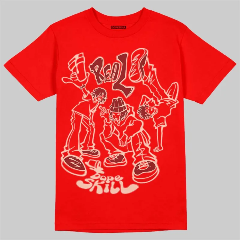 Red Collection DopeSkill Red T-shirt Real Y2K Players Graphic sold by DopeSkill