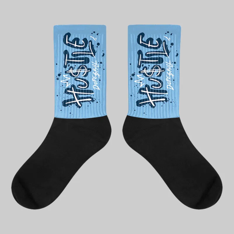 First In Flight 1s DopeSkill Sublimated Socks Hustle Graphic sold by DopeSkill