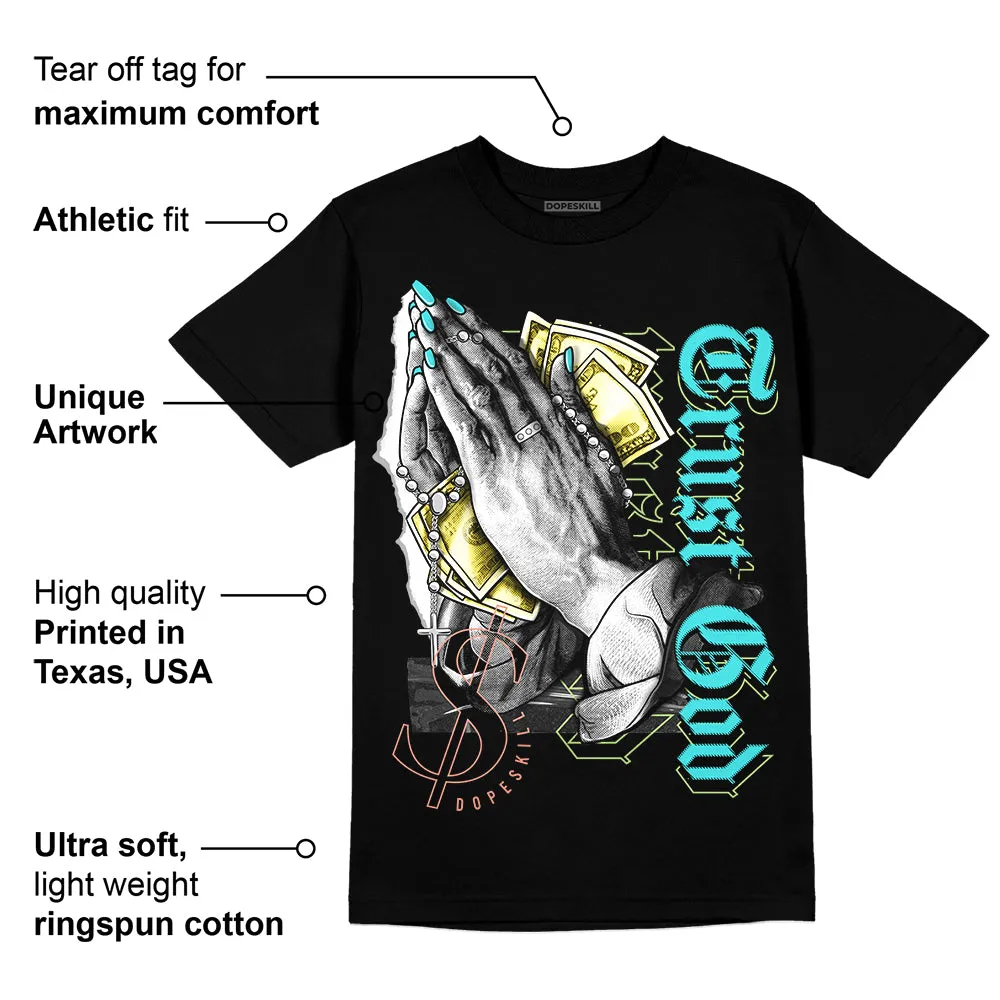 Cyan Burst 9060 DopeSkill T-Shirt Trust God Graphic sold by DopeSkill product image thumbnail 3