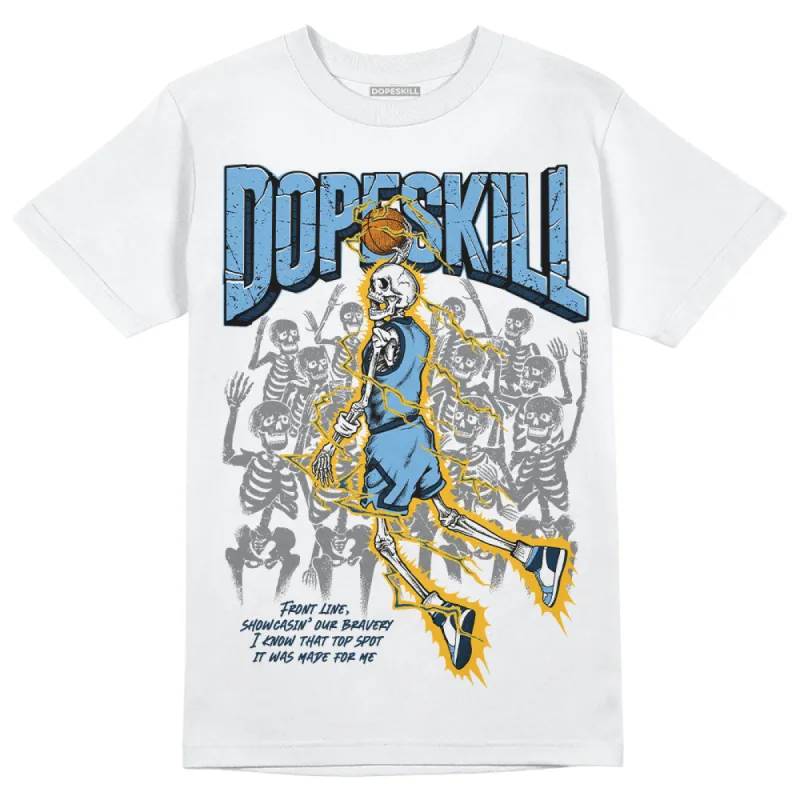 First In Flight 1s DopeSkill T-Shirt Thunder Dunk Graphic sold by DopeSkill
