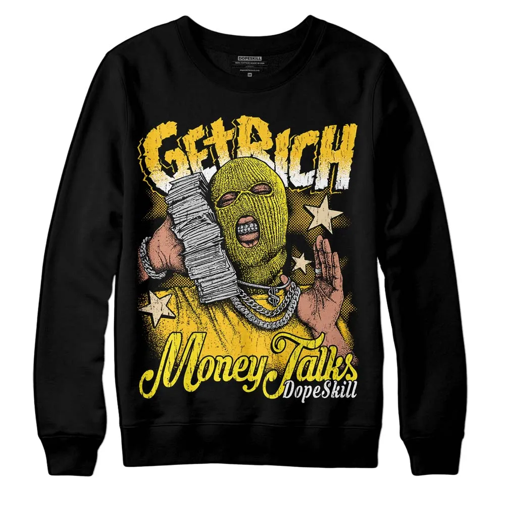 Vivid Sulfur 4s DopeSkill Sweatshirt Get Rich Graphic sold by DopeSkill product image thumbnail 2