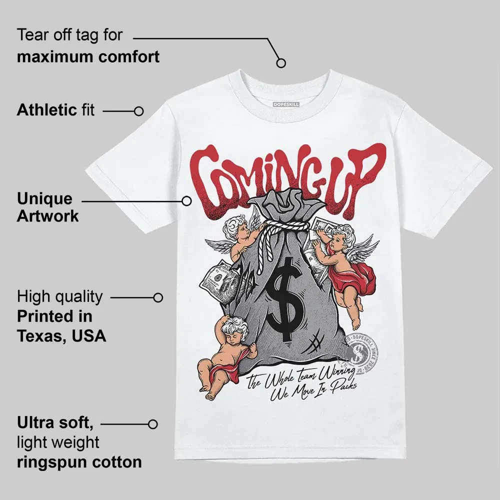 Cement Grey 3s DopeSkill T-Shirt Money Bag Coming Up Graphic sold by DopeSkill product image thumbnail 3