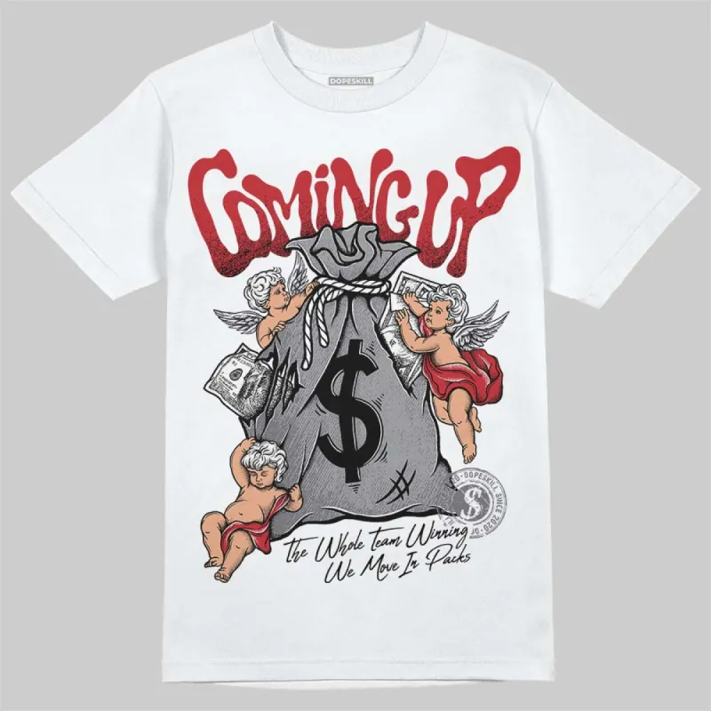Cement Grey 3s DopeSkill T-Shirt Money Bag Coming Up Graphic sold by DopeSkill