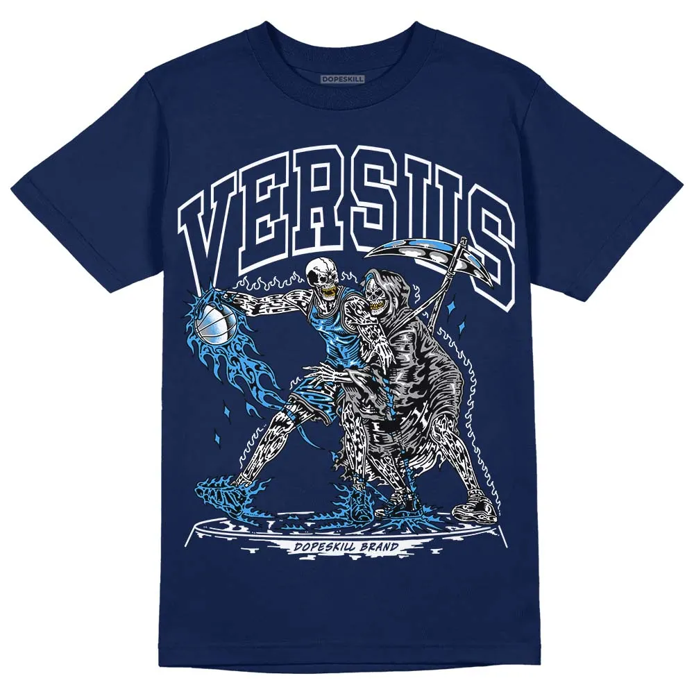 Midnight Navy 3s DopeSkill Navy T-shirt VERSUS Graphic sold by DopeSkill