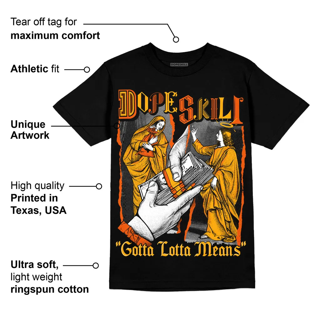 Black Taxi 12s DopeSkill T-Shirt Gotta Lotta Means Graphic sold by DopeSkill product image thumbnail 3