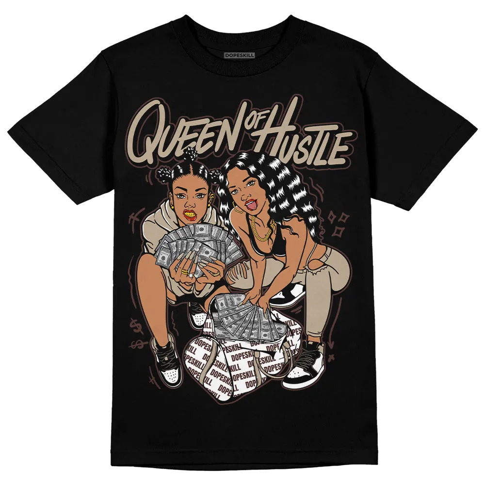 Latte 1s DopeSkill T-Shirt Queen Of Hustle Graphic sold by DopeSkill product image thumbnail 2