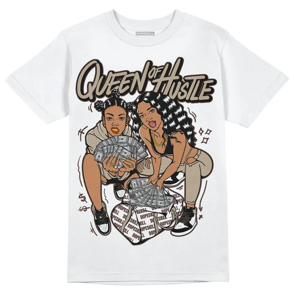 Latte 1s DopeSkill T-Shirt Queen Of Hustle Graphic sold by DopeSkill