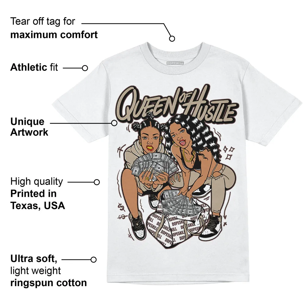 Latte 1s DopeSkill T-Shirt Queen Of Hustle Graphic sold by DopeSkill product image thumbnail 3