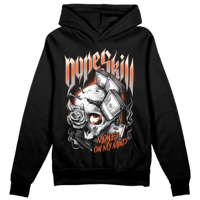 Georgia Peach 3s DopeSkill Hoodie Sweatshirt Money On My Mind Graphic sold by DopeSkill