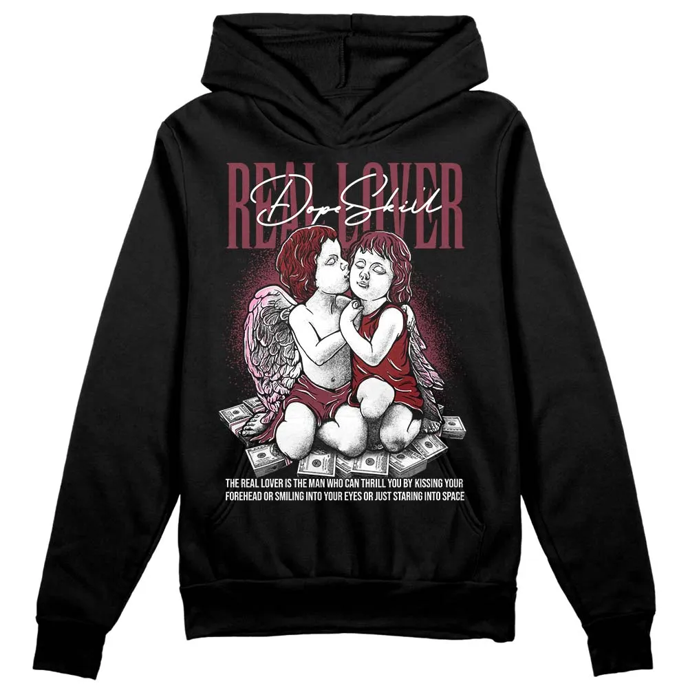 Team Red 1s DopeSkill Hoodie Sweatshirt Real Lover Graphic sold by DopeSkill product image thumbnail 2