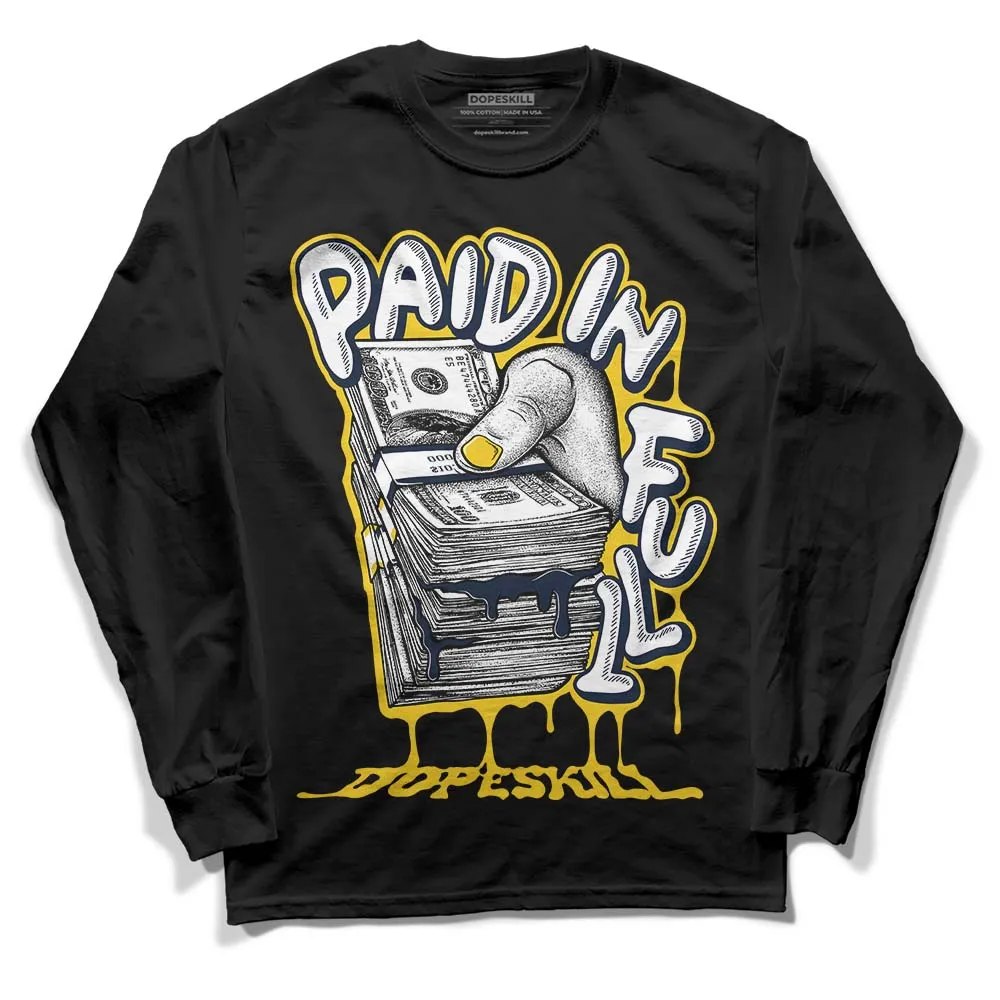 Michigan Dunks DopeSkill Long Sleeve T-Shirt Paid In Full Graphic sold by DopeSkill product image thumbnail 2