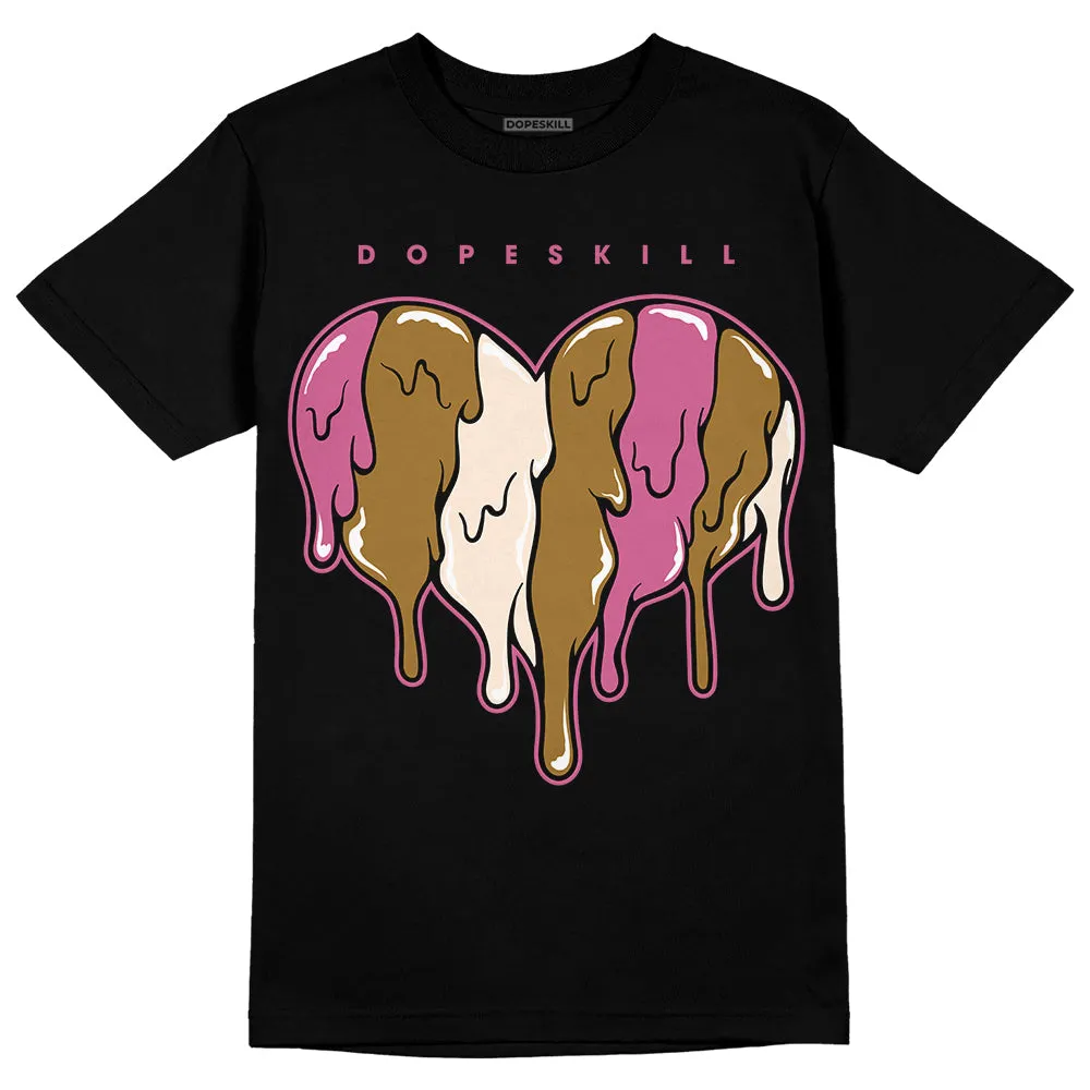 Dunk Bronzine Playful Pink Coconut Milk DopeSkill T-Shirt Slime Drip Heart Graphic sold by DopeSkill product image thumbnail 2