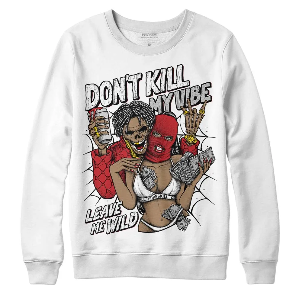 Red Taxi 12s DopeSkill Sweatshirt Don't Kill My Vibe Graphic sold by DopeSkill