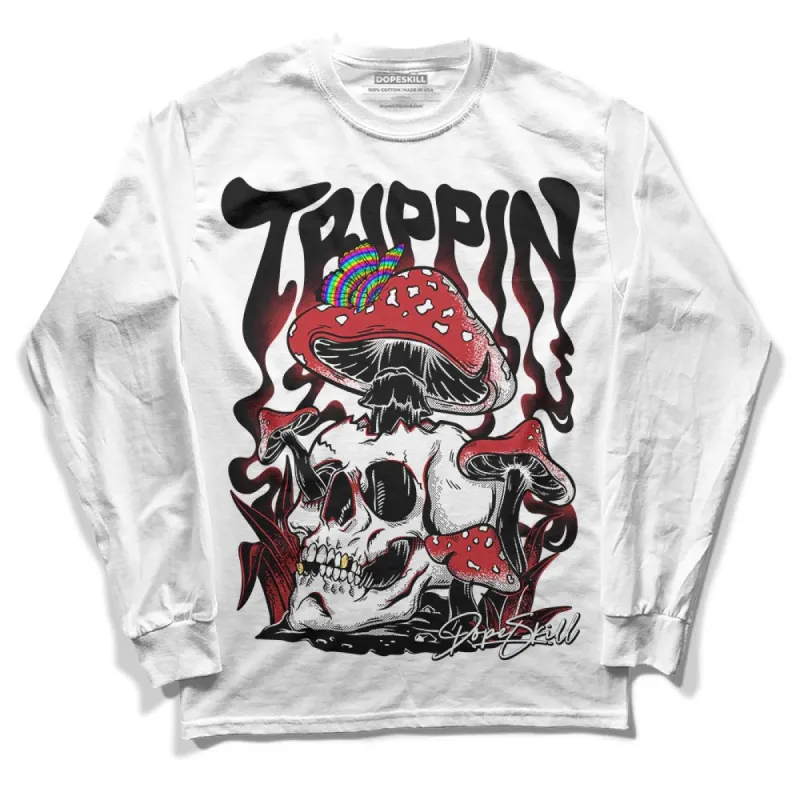 Red Taxi 12s DopeSkill Long Sleeve T-Shirt Trippin Graphic sold by DopeSkill