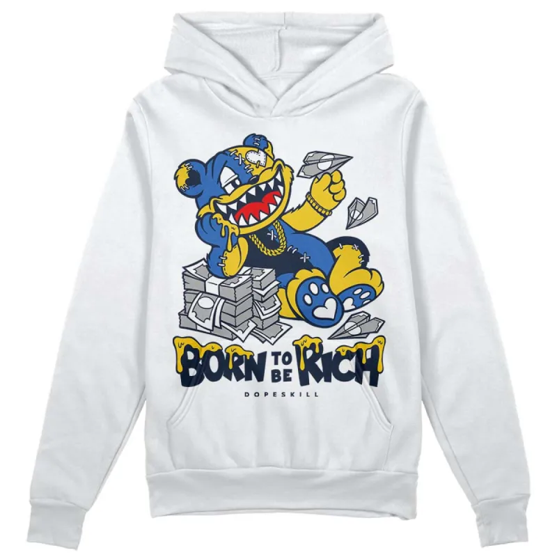 Michigan Dunks DopeSkill Hoodie Sweatshirt Born To Be Rich Graphic sold by DopeSkill