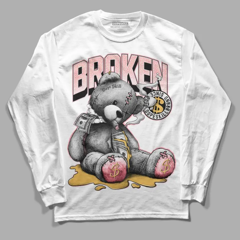 Red Stardust 3s DopeSkill Long Sleeve T-Shirt Sick Bear Graphic sold by DopeSkill