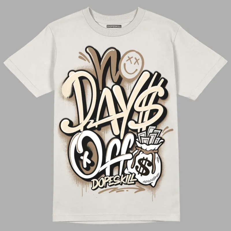 Sail 5s DopeSkill Sand T-shirt No Days Off Graphic sold by DopeSkill