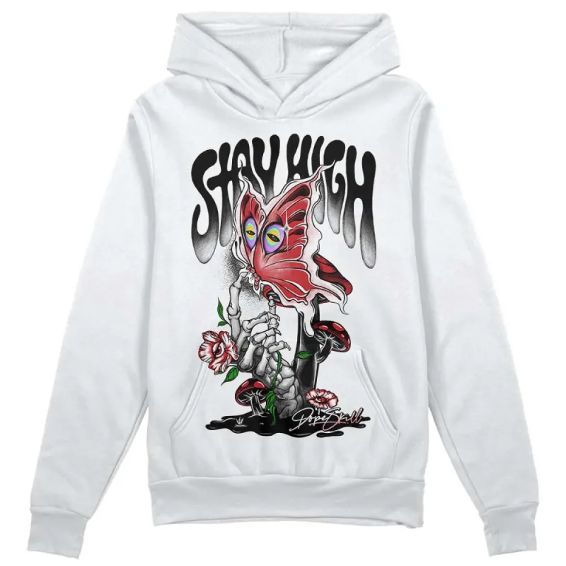 Red Taxi 12s DopeSkill Hoodie Sweatshirt Stay High Graphic sold by DopeSkill