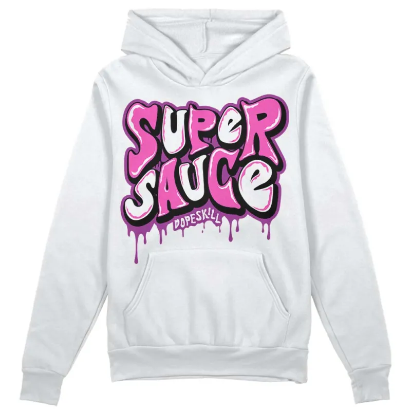 Hyper Violet 4s DopeSkill Hoodie Sweatshirt Super Sauce Graphic sold by DopeSkill