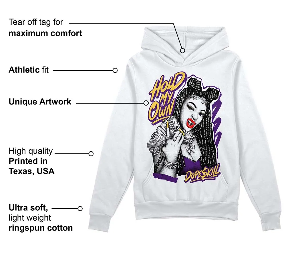 Field Purple 12s DopeSkill Hoodie Sweatshirt New H.M.O Graphic sold by DopeSkill product image thumbnail 3