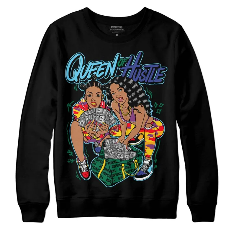GS 'Six Championships' 1s DopeSkill Sweatshirt Queen Of Hustle Graphic sold by DopeSkill