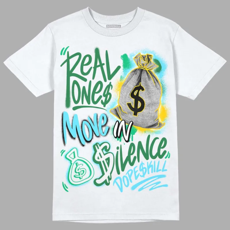 Chunky Dunks DopeSkill T-Shirt Real Ones Move In Silence Graphic sold by DopeSkill