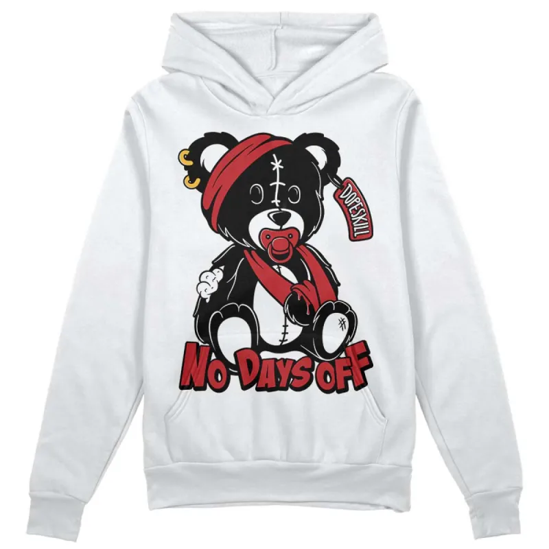 Red Taxi 12s DopeSkill Hoodie Sweatshirt Hurt Bear Graphic sold by DopeSkill