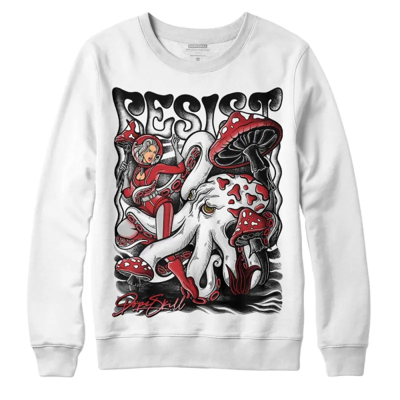 Red Taxi 12s DopeSkill Sweatshirt Resist Graphic sold by DopeSkill
