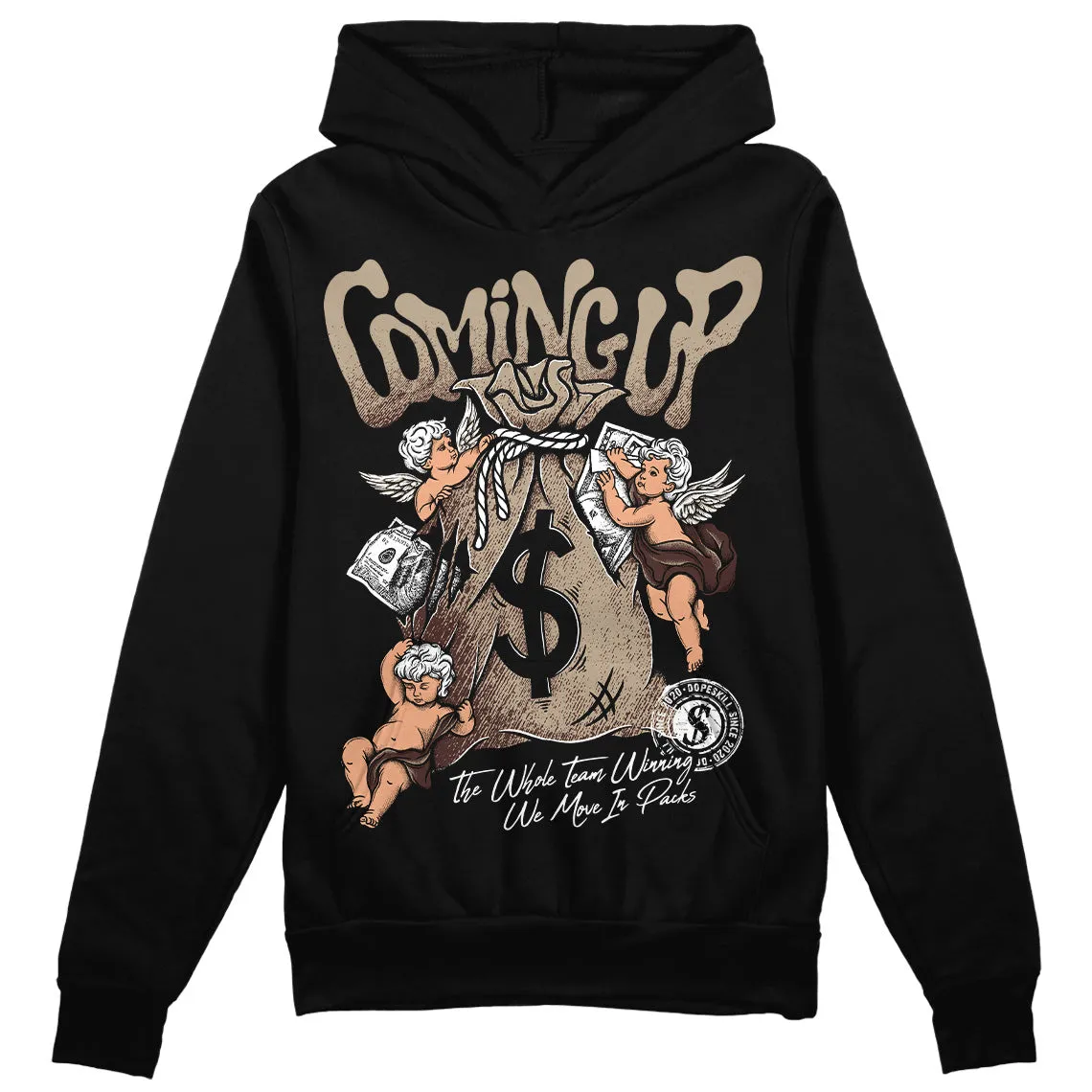 Latte 1s DopeSkill Hoodie Sweatshirt Money Bag Coming Up Graphic sold by DopeSkill product image thumbnail 2