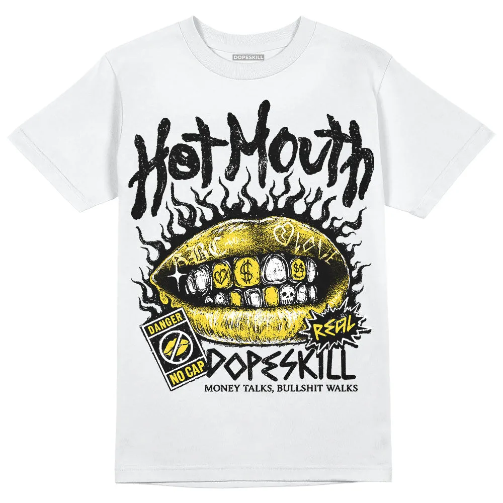 Black Tour Yellow AJ 4 Thunder DopeSkill Unisex T-Shirt Hot Mouth Graphic sold by DopeSkill product image thumbnail 2