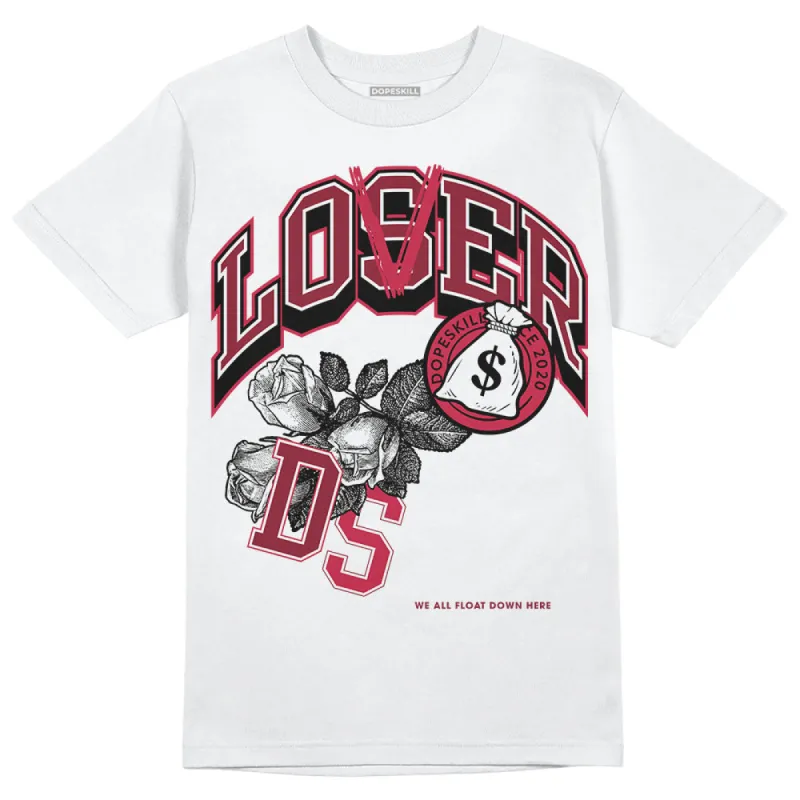85 Metallic Burgundy 1s DopeSkill T-Shirt Loser Lover Graphic sold by DopeSkill