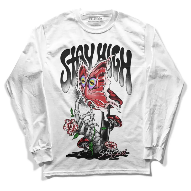 Red Taxi 12s DopeSkill Long Sleeve T-Shirt Stay High Graphic sold by DopeSkill