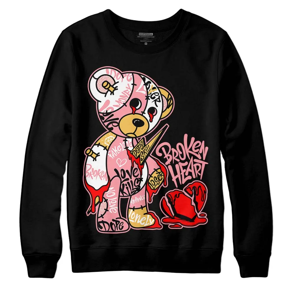 Red Stardust 3s DopeSkill Sweatshirt Broken Heart Graphic sold by DopeSkill product image thumbnail 2