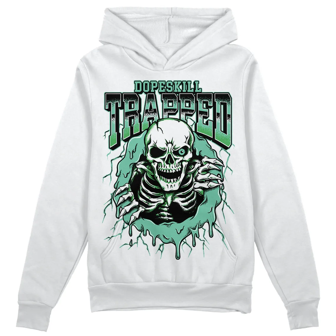 Green Glow 1s DopeSkill Hoodie Sweatshirt Trapped Halloween Graphic sold by DopeSkill product image thumbnail 2